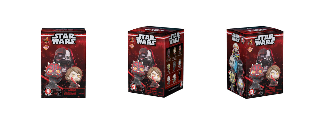 YuMe Star Wars Dark Side Cosbi Bobble Head Collectible Mini Figure & Accessories