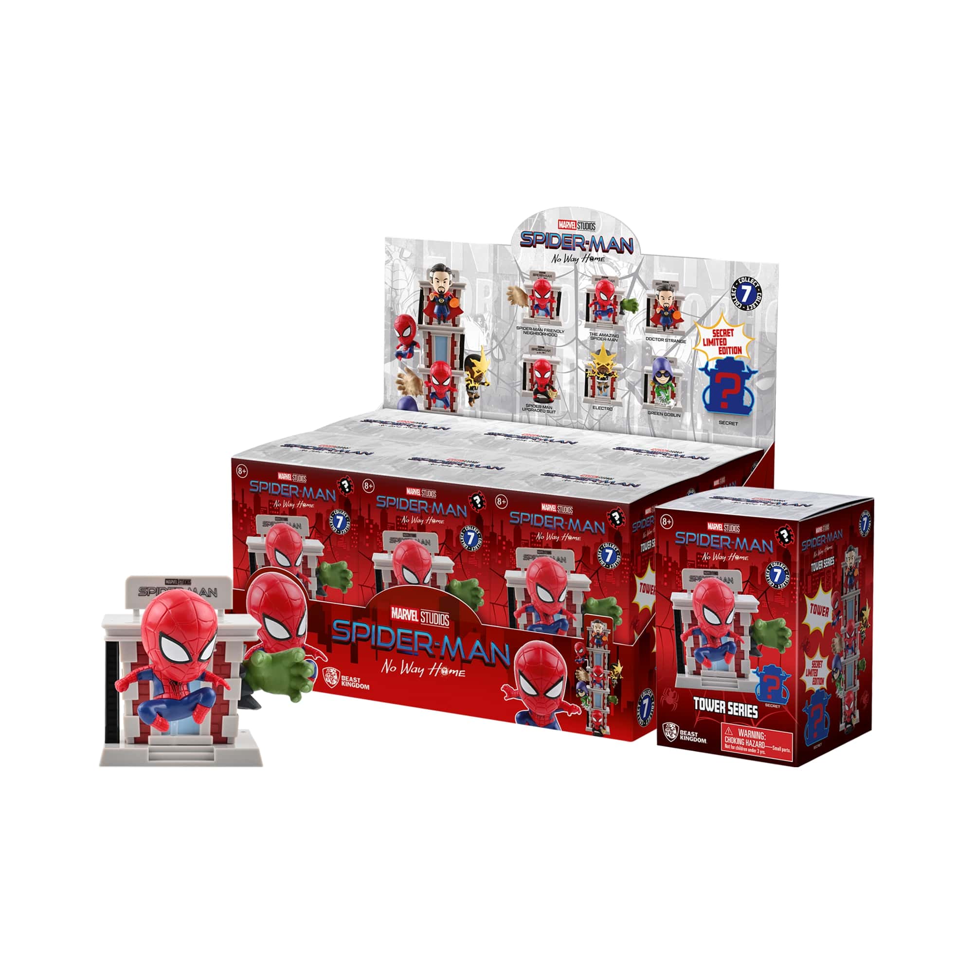 YuMe Spider-Man Hero Box Blind Box Tower Series 2