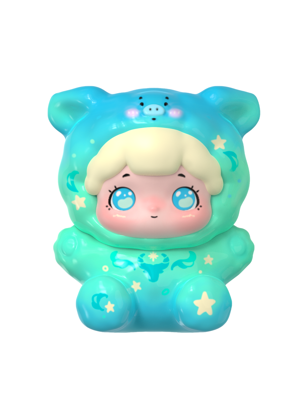Baobao Zodiac Pet Series Mini Beans Blind Box Cute Pocket Collectible Figures