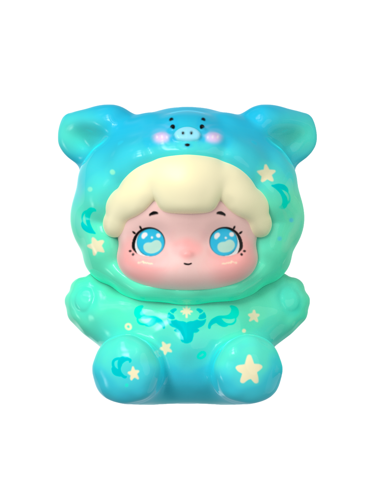 Baobao Zodiac Pet Series Mini Beans Blind Box Cute Pocket Collectible Figures